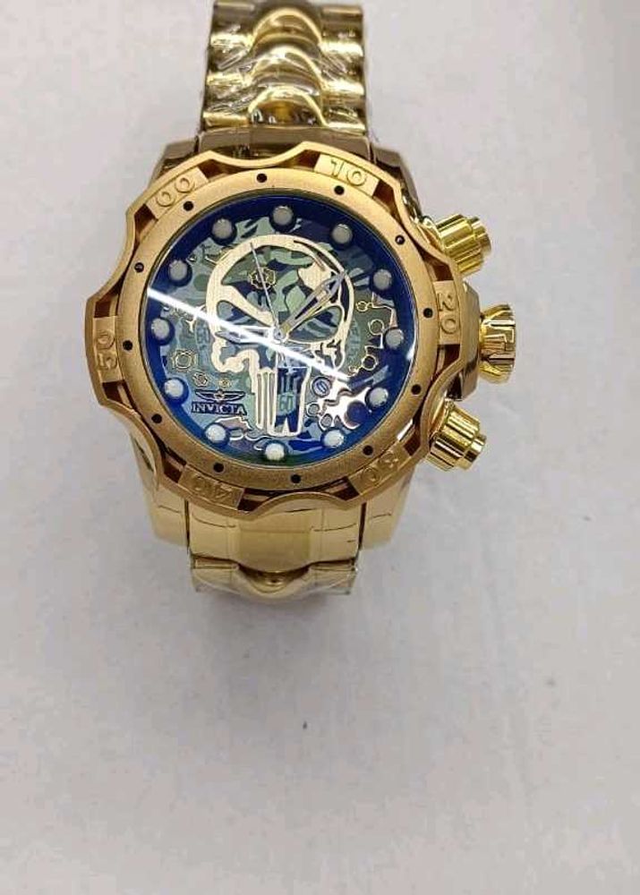 Invicta Punisher Gold Watch