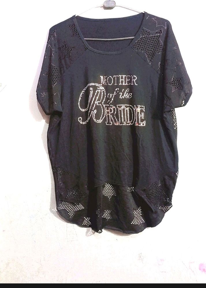 PRICE DROP Alert 300 FROM 999 Party Wear TOP . Plus Dize Bust Size =44-48