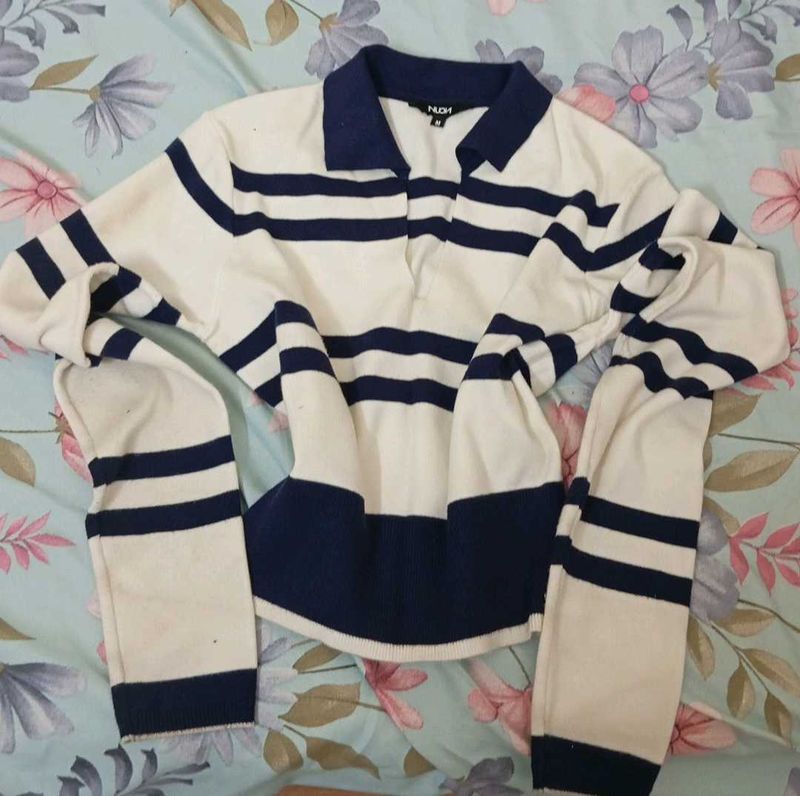 Striped Long Sleeve Top