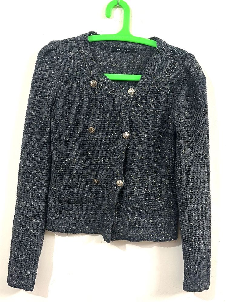 Textured Grey Jacket