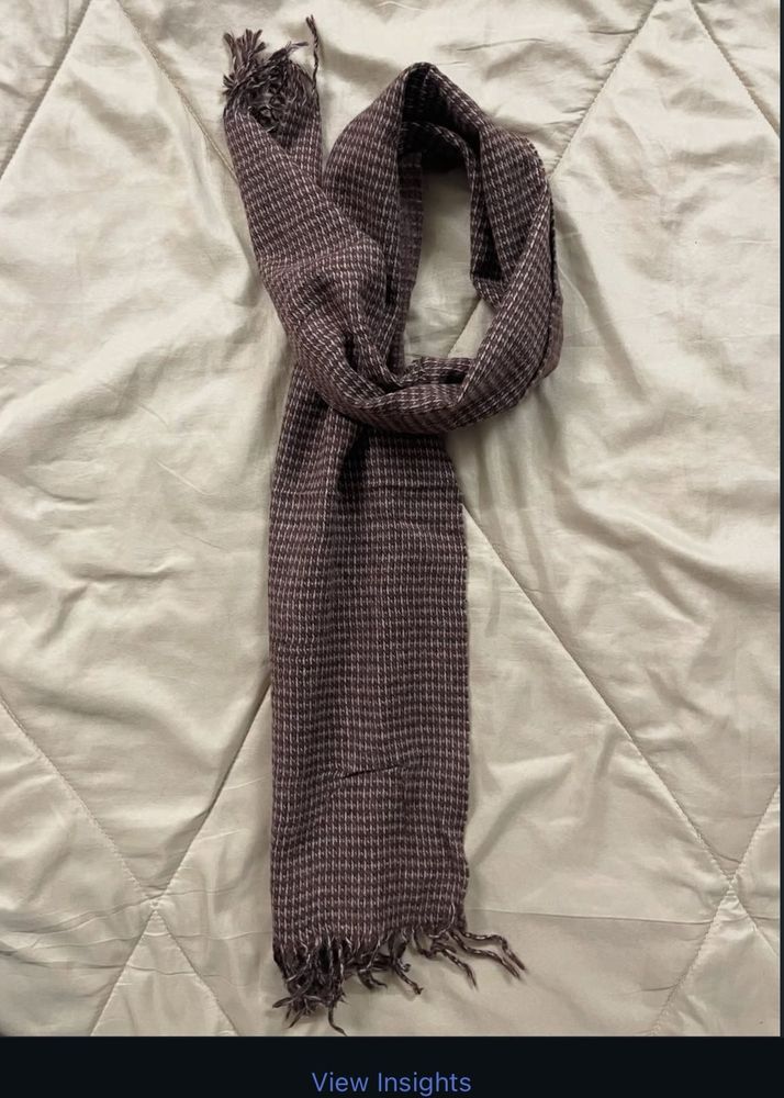 Houndstooth Pattern Scarf (new) FREE SHIPPING 💕