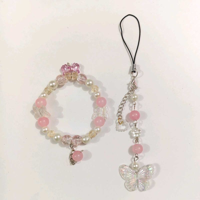 Butterfly Beaded Charm Set