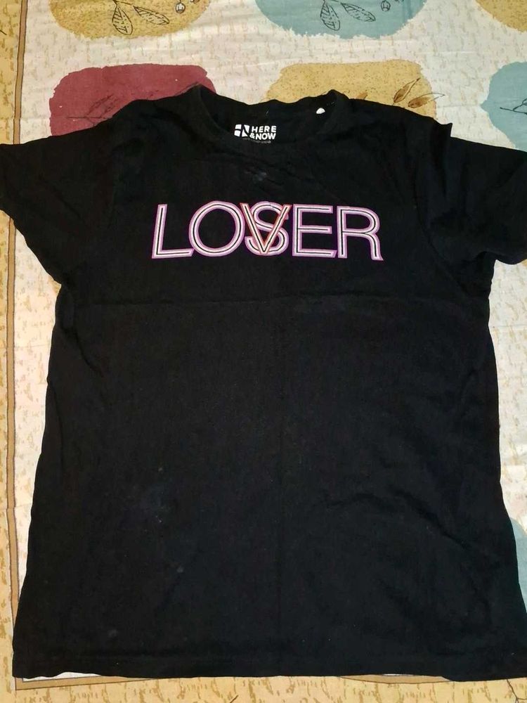 Black Lover/Loser Tee