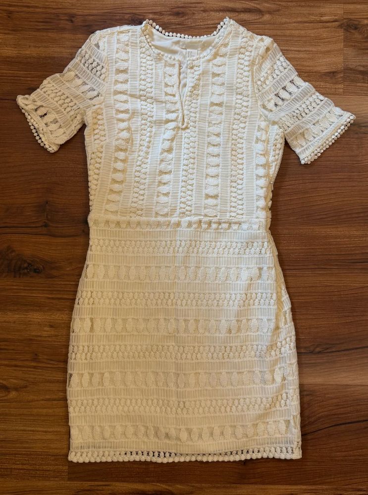 H&amp;M Lace Mini Dress