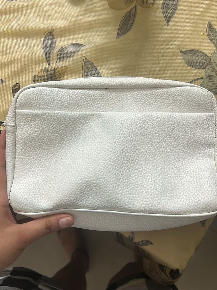 Trendy White Bag