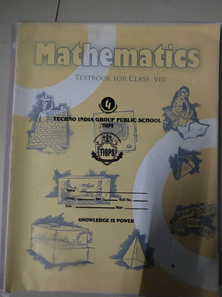 NCERT Maths Book Class 8