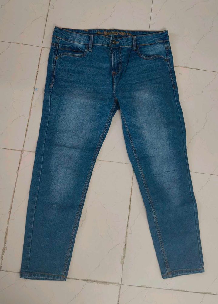 Classic Blue Denim Jeans