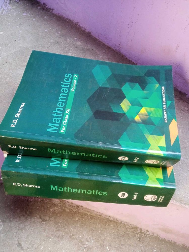 RD Sharama Class 12th Matchmatics Book Set Of 2
