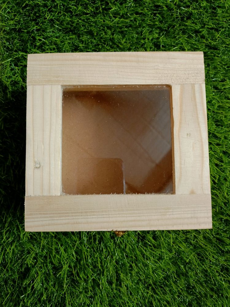 Square Wooden Box