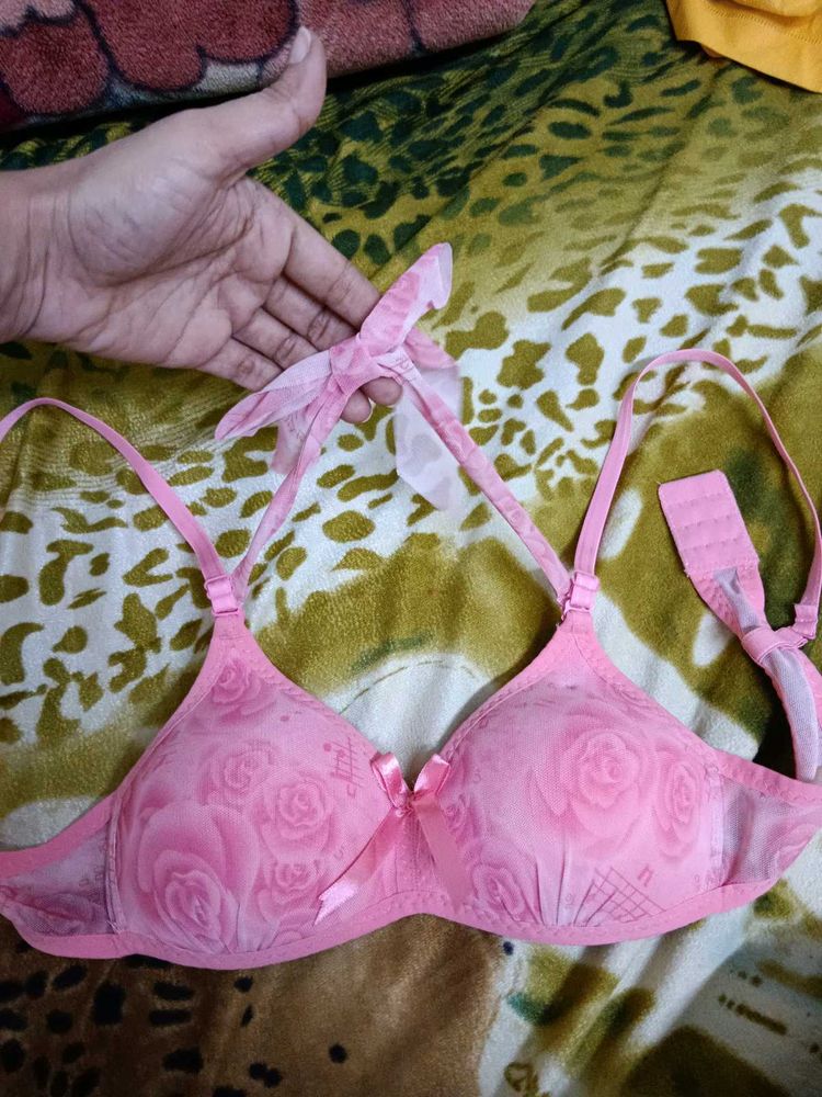 Extremely Beautiful Fancy Bta Pink With Rose Print