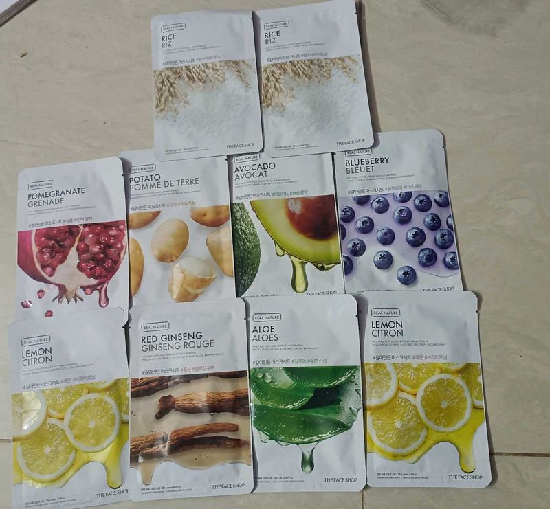 The Face Shop Mask Bundle