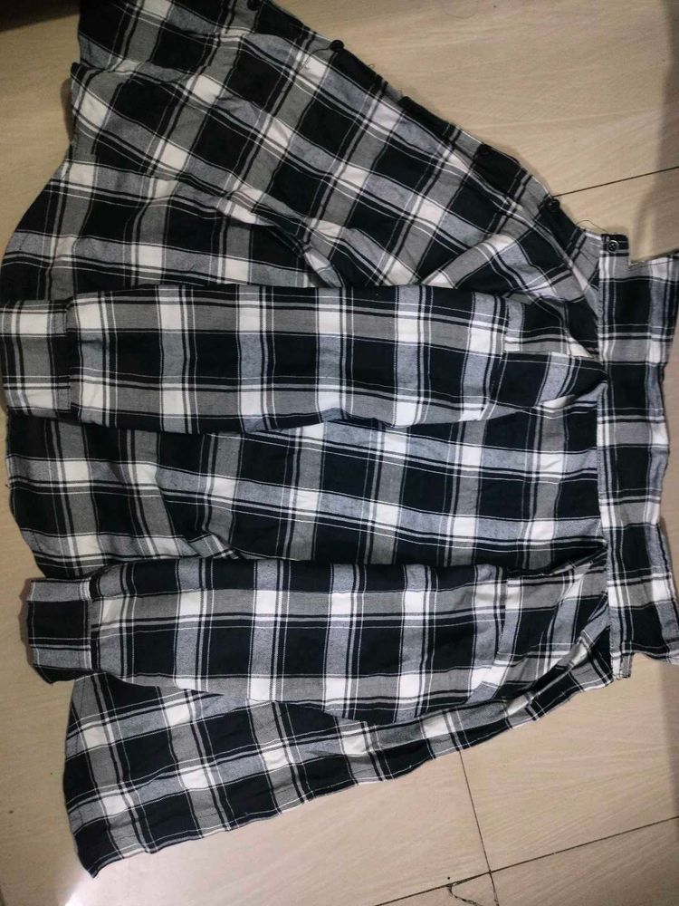 Checked Flannel Shirt