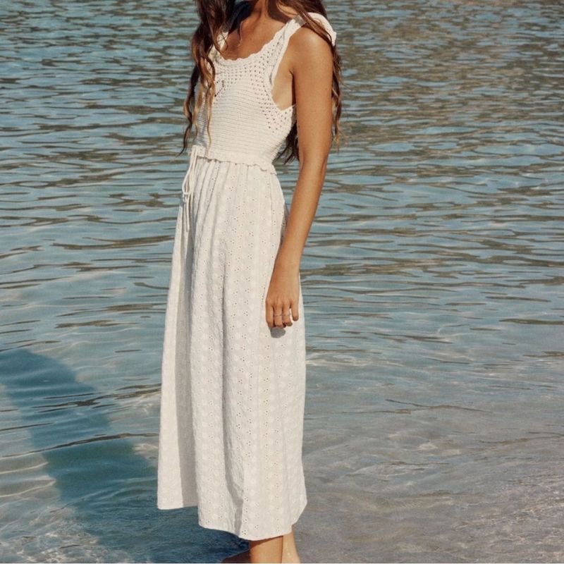 Limited Edition Zara Bohemian Cotton Dress