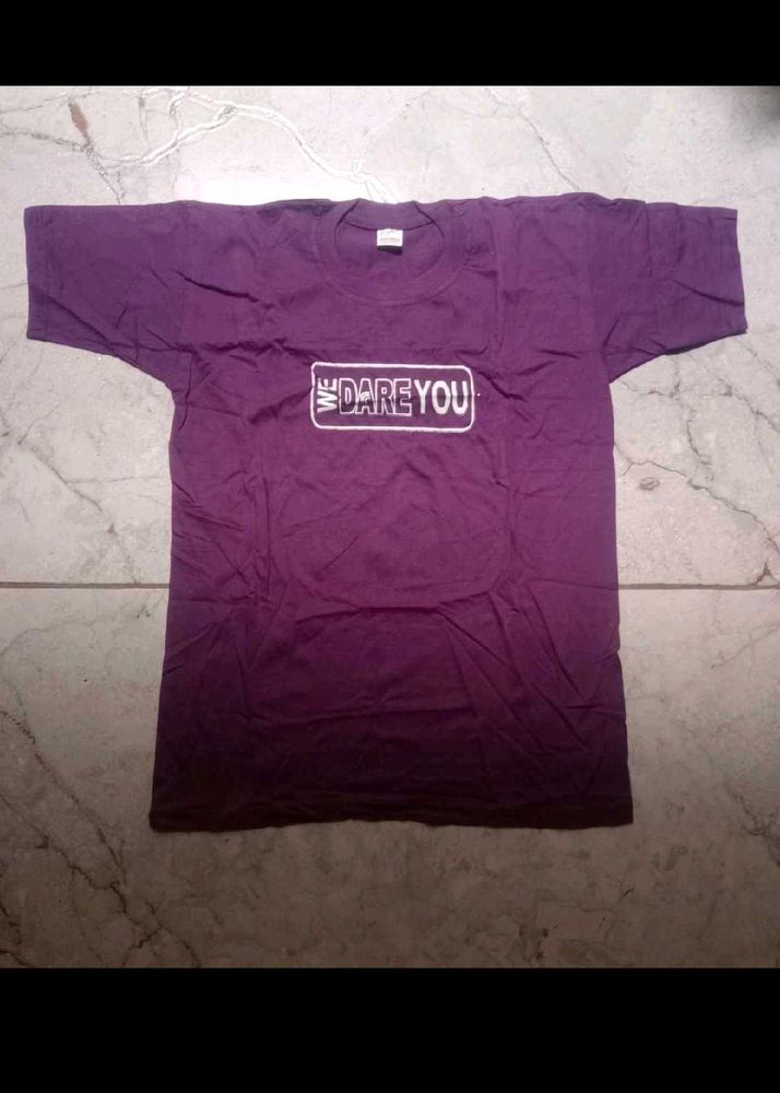 Purple Graphic T-Shirt