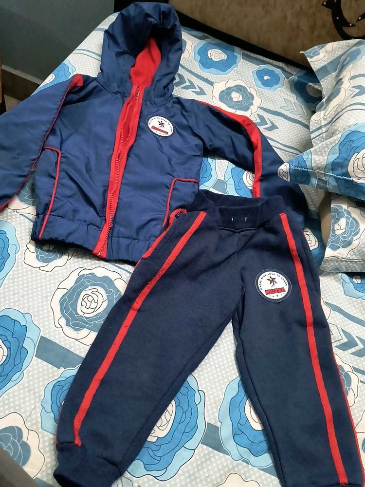 Boys&#39; Blue Tracksuit Kidzee uniform