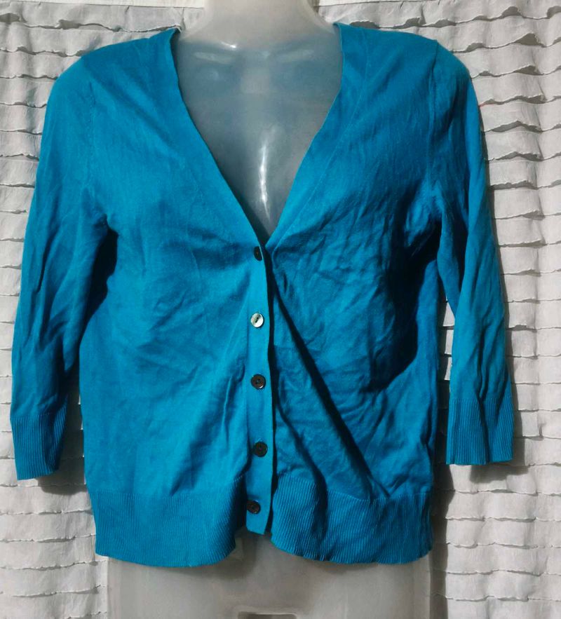 China Button-Down Cardigan