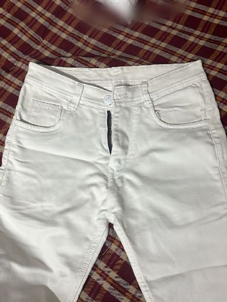 White Denim Jeans