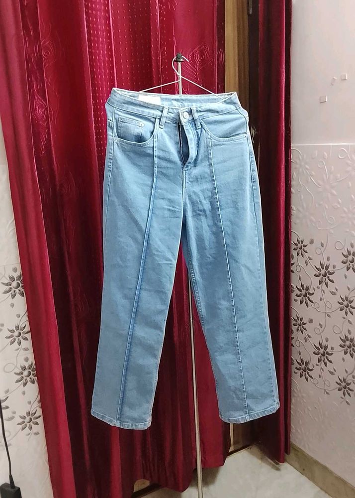 Light Wash Denim Jeans
