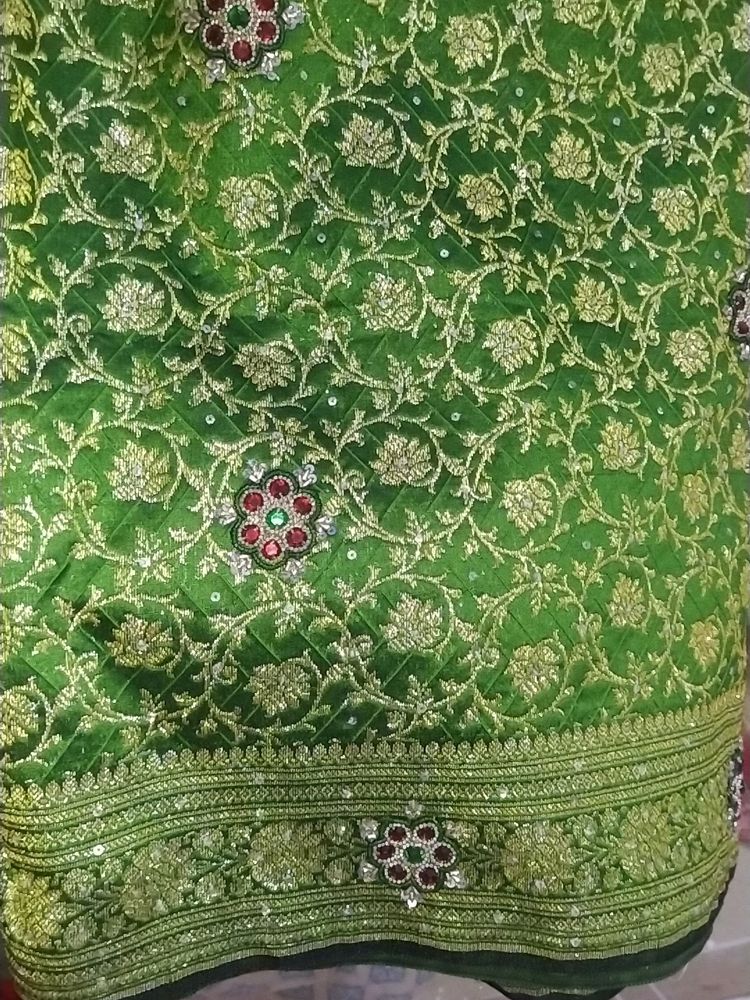 Heavy Work Saree, With blouse
