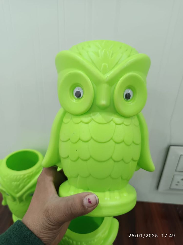 Owl Shaped Planter Pots