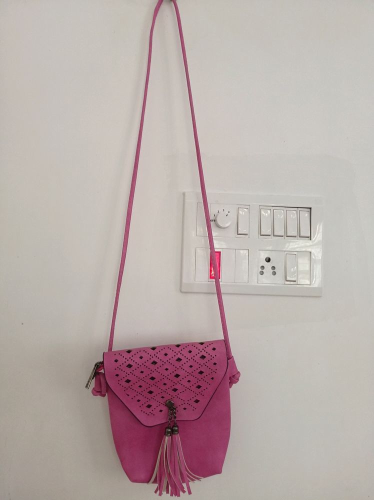 Pink Sling Bag