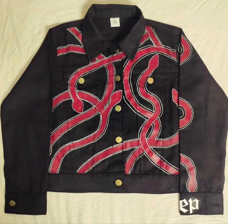 TAYLOR SWIFT REPUTATION HANDPAINTED JACKET