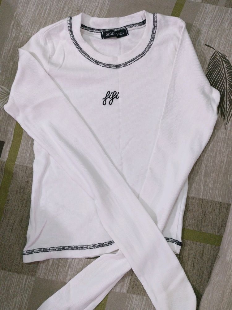 Korean Fitted Top (Long Sleeves)