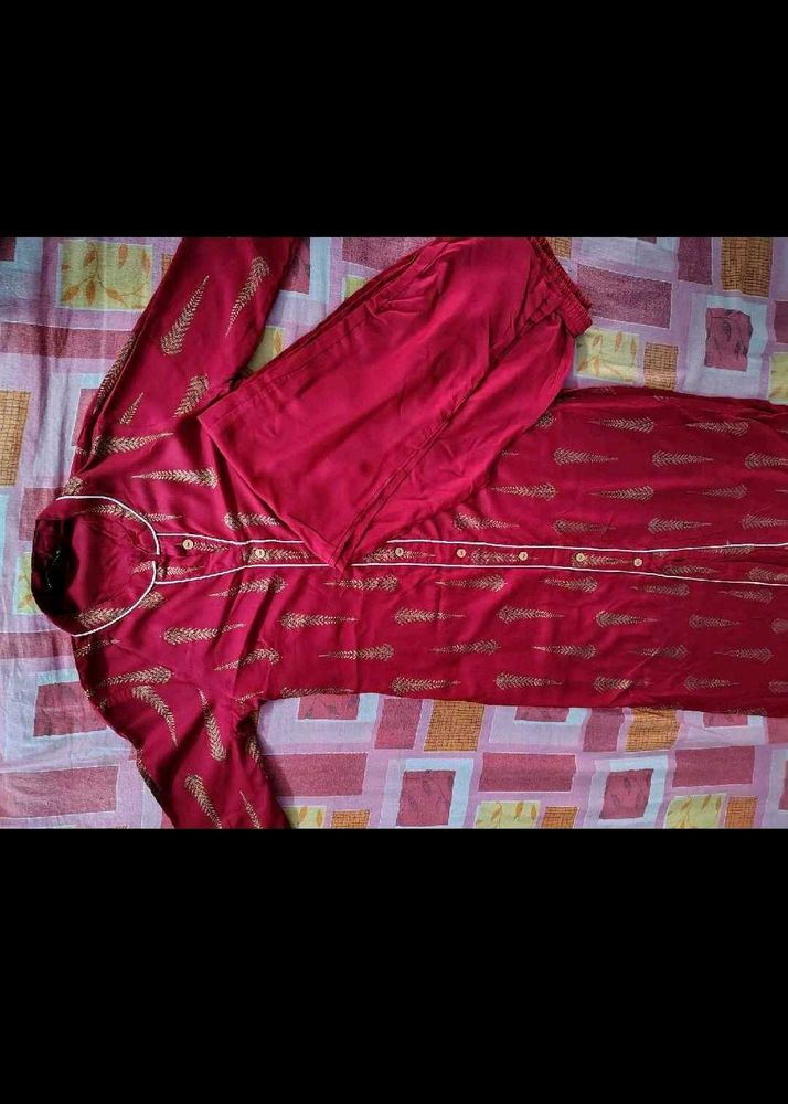 *NEW* without tag Pure cotton Kurti pant set