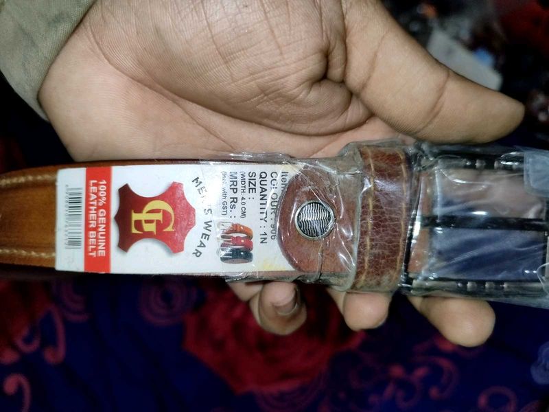 Genuine Leather Belt - New with Tag