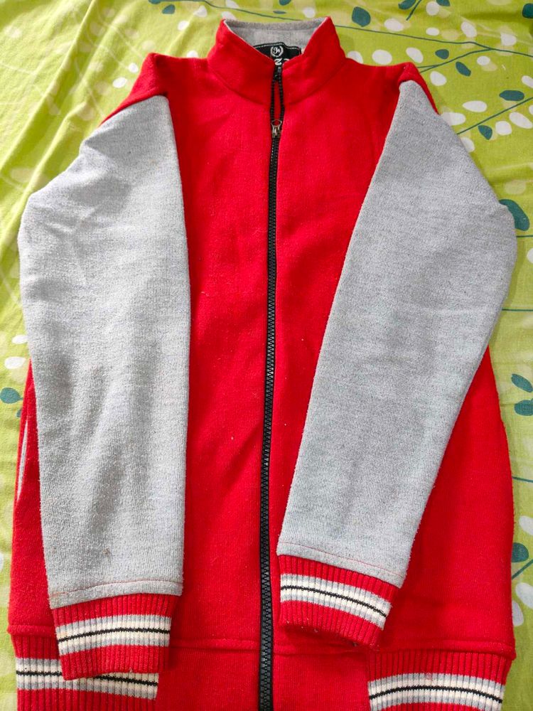 Red &amp; Gray Jacket