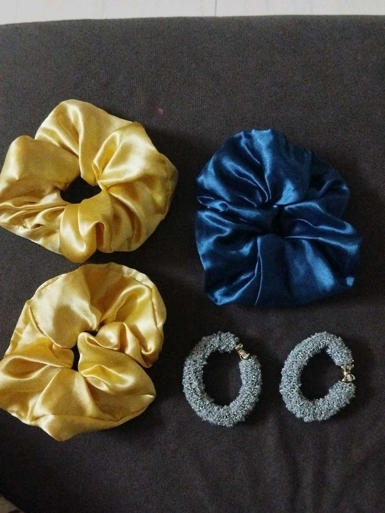 Cute Scrunchie Set of 5