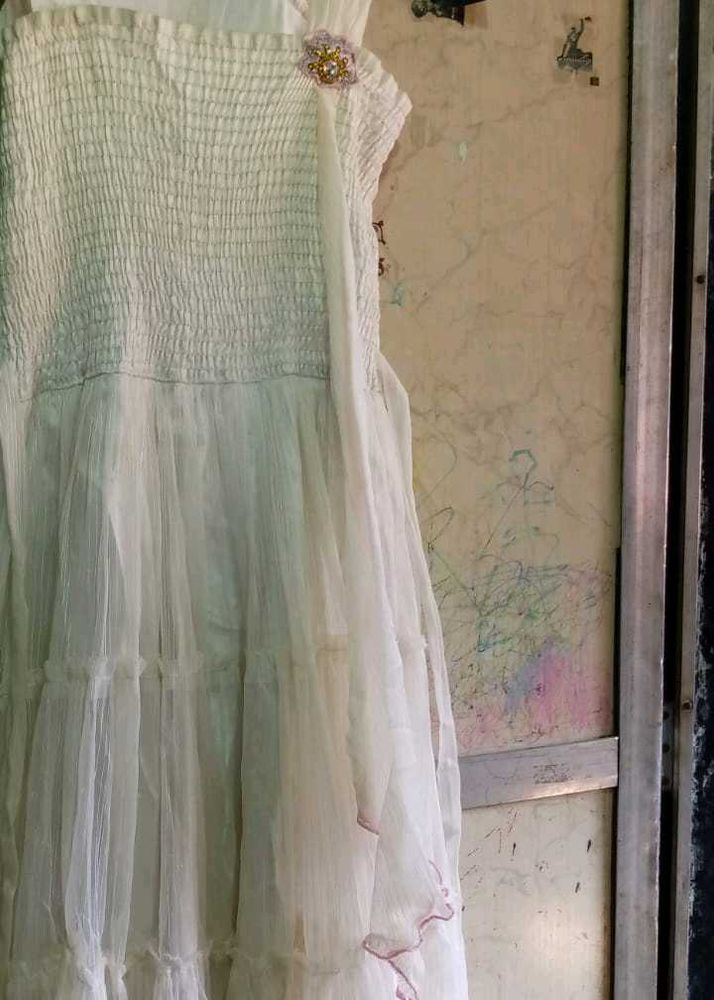 Elegant White Sundress