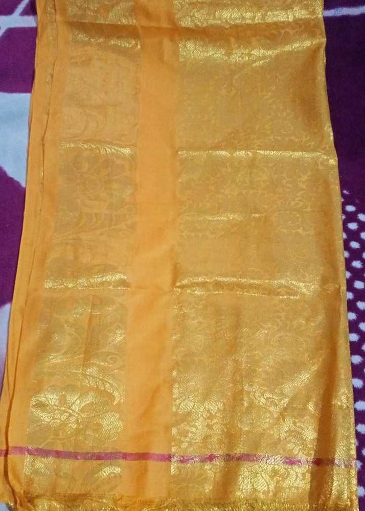 Traditional Golden - Yellow Duppata