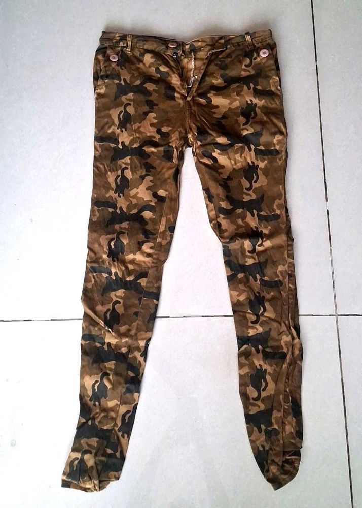 Camo Print Pants
