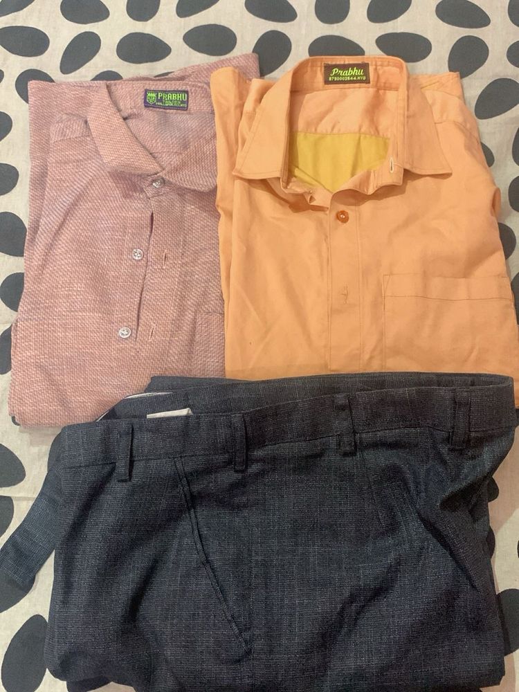 Men's Shirts &amp; Trouser Set