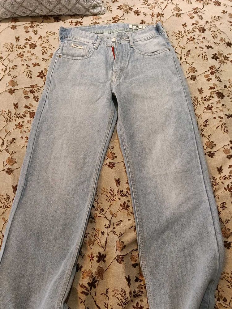 Light Wash Denim Jeans