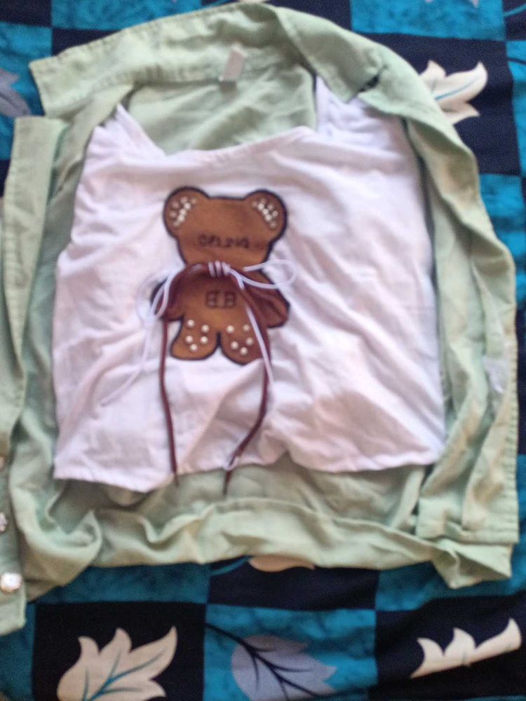 Cute Bear Graphic Tee