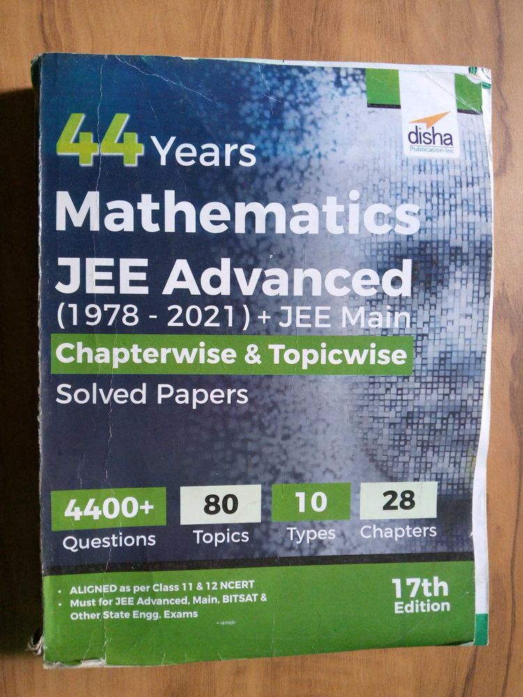 44 year disha pyq jee mains+ advance