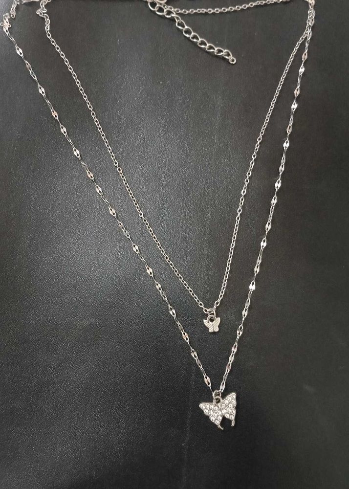 Butterfly Layered Necklace