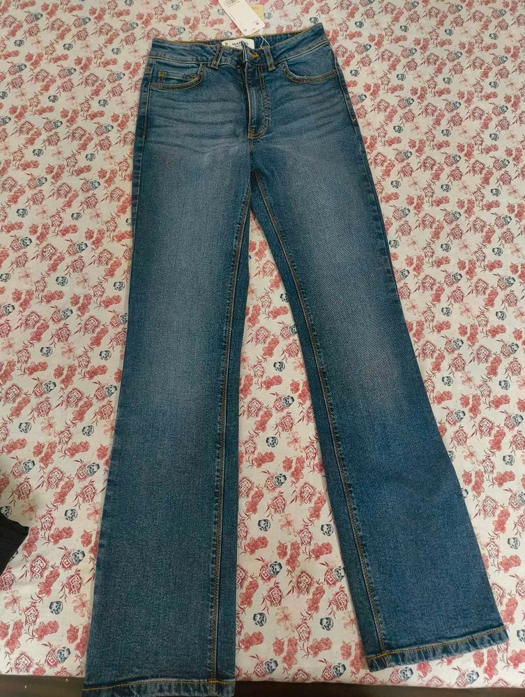 mango blue denim