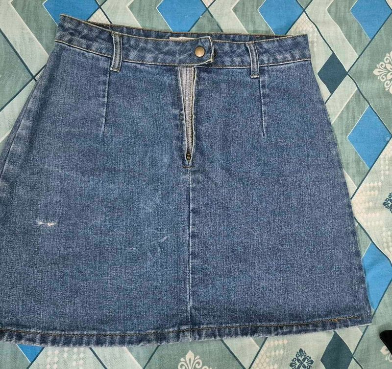 Denim Skirt