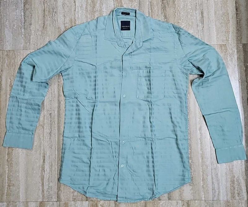 Stylish Blue Men&#39;s Shirt