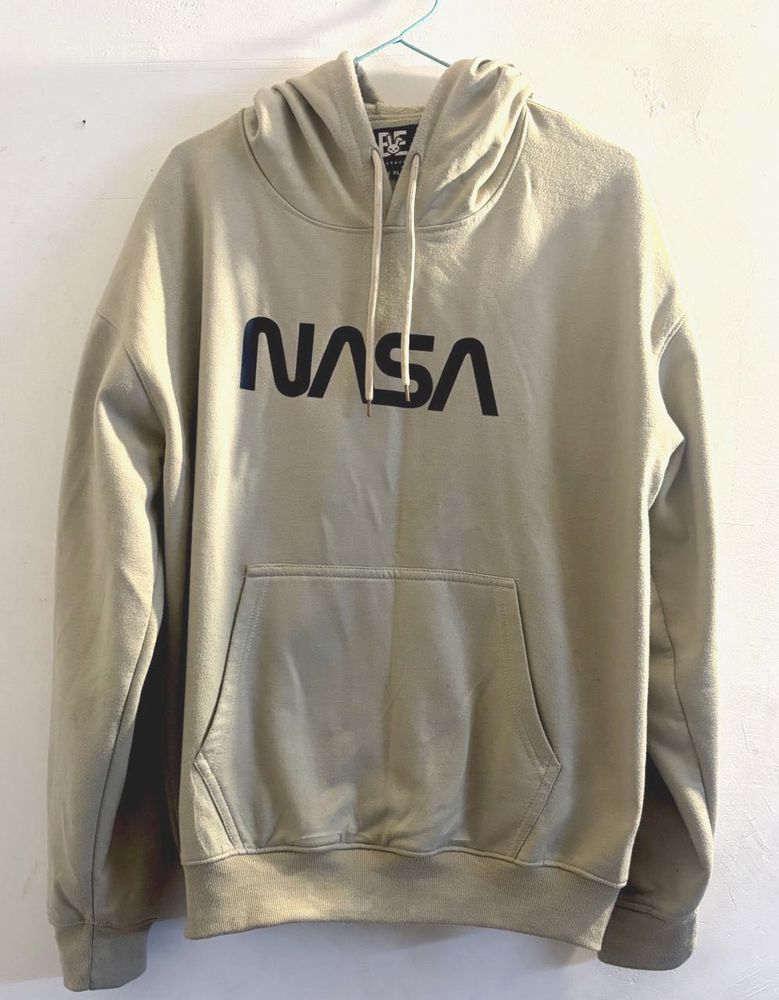 NASA Graphic Print Hoodie