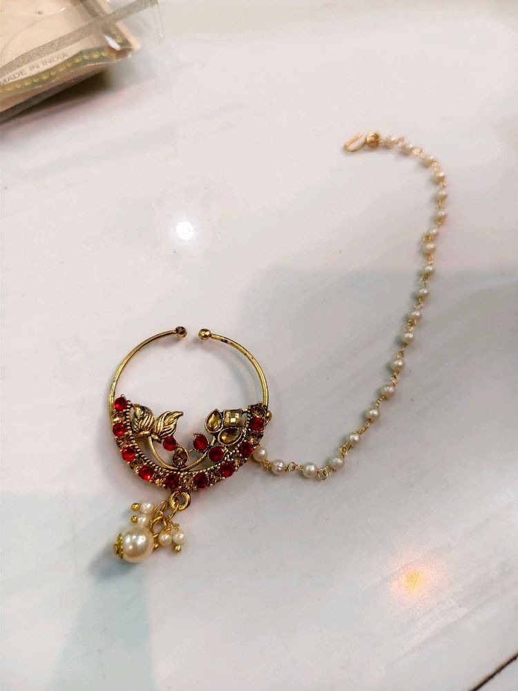 Elegant Nath Nose Ring