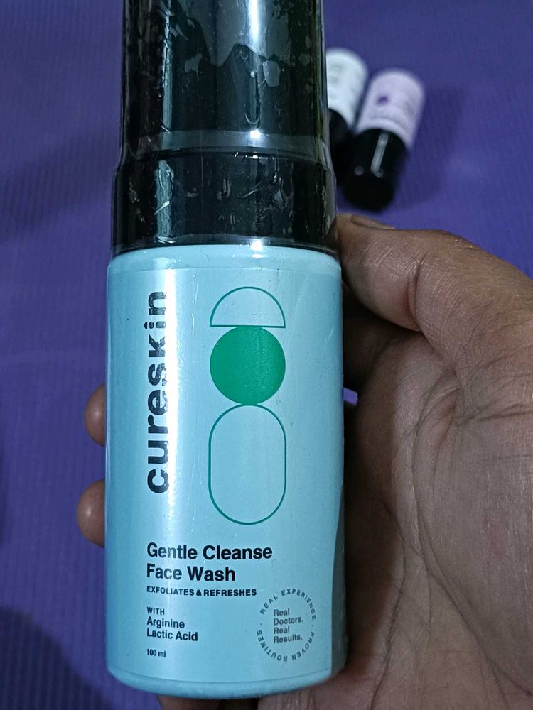 Cureskin Face Wash Gentle On Skin