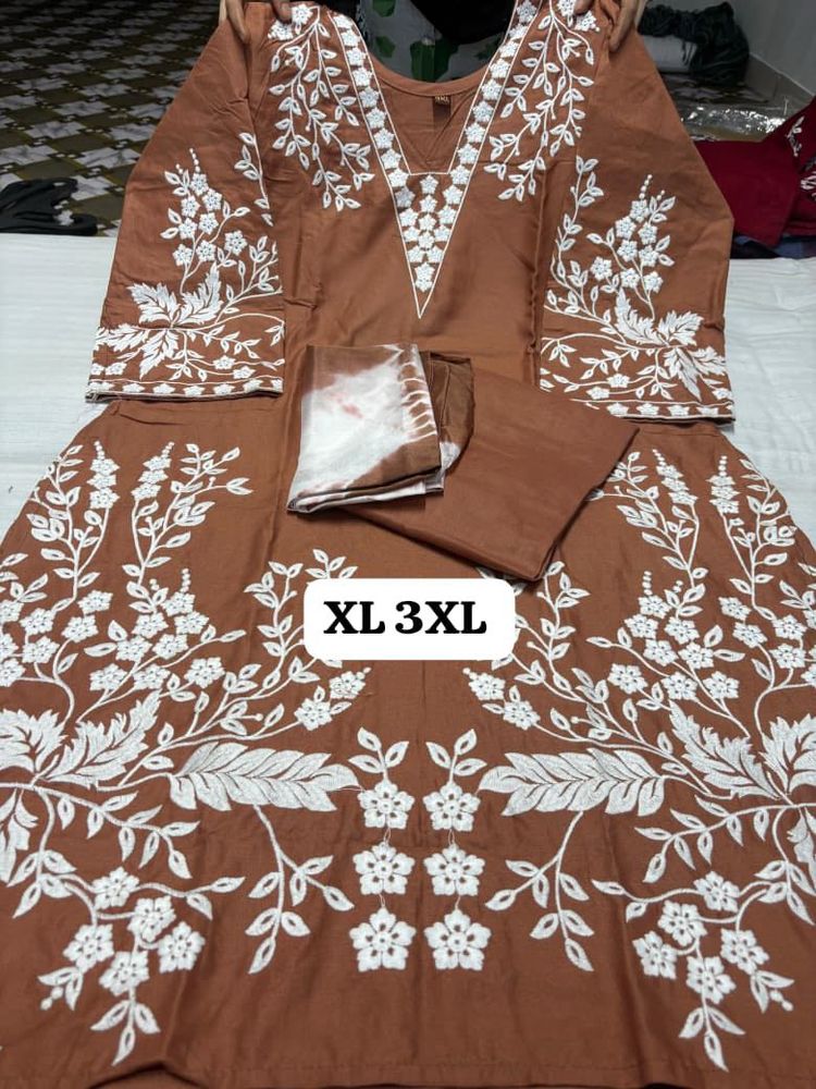 Embroidered Kurta Set