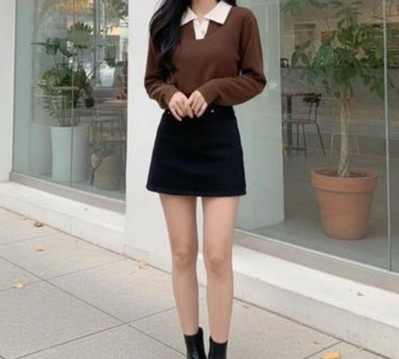 Black Mini Skirt Outfit
