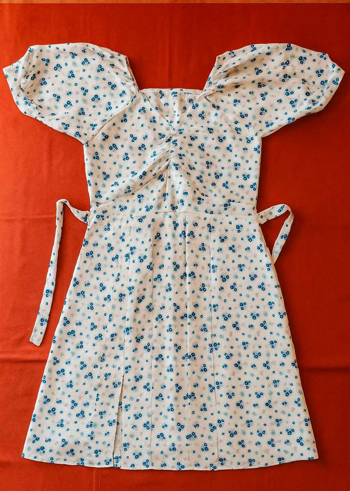 Floral Print Mini Dress