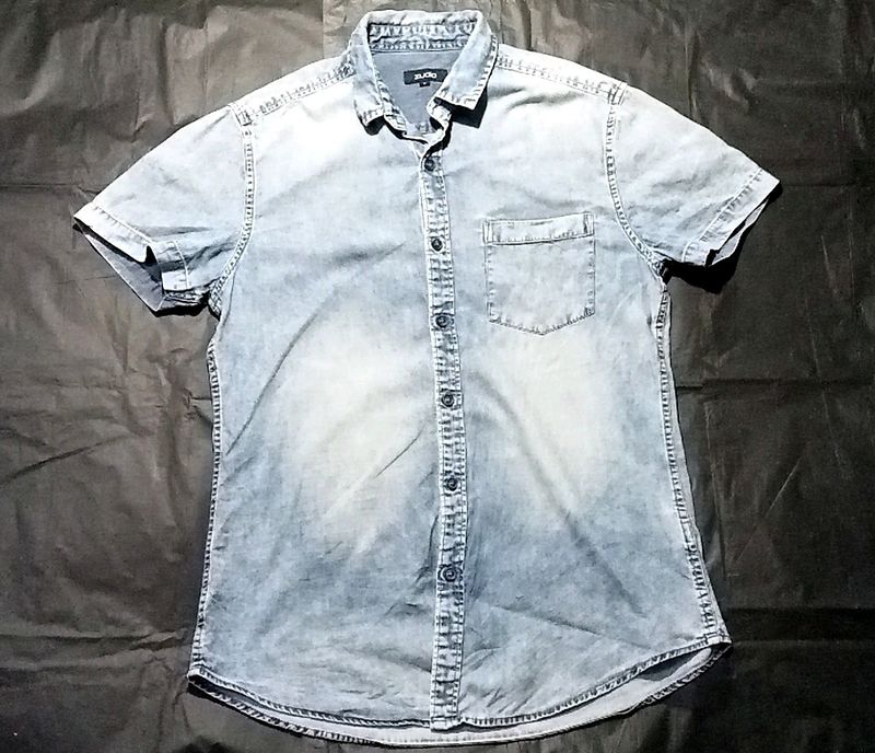 Zudio Jeans Shirt ....... ✅
