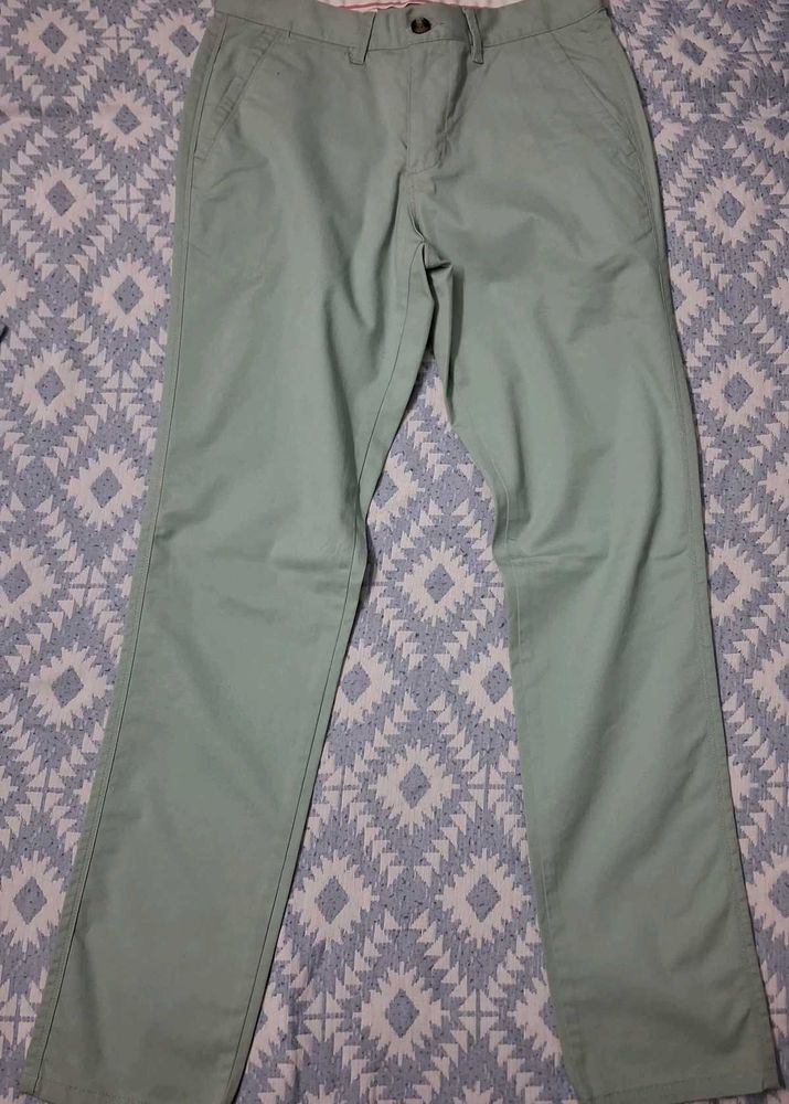 Benetton Casual Green Pants